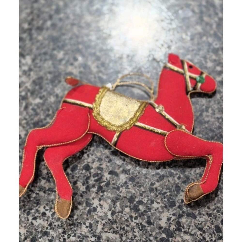 Lot Of (10) Handmade Christmas Tree Holiday Ornaments Handmade Mr. & Mrs. Claus - Picture 7 of 13